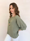 Blusa Lino Madrid