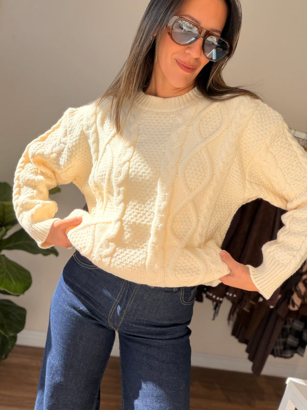 Sweater Trenzas