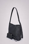 Bolso print negro