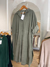 Vestido pana fina Lena