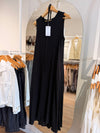 Vestido Texturado con Cinturón Fino
