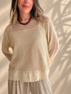 Tejido calado con musculosa