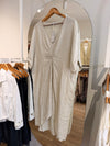 Vestido Lino oversize