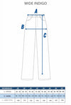Jean wide leg azul