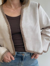 Chaqueta Gamuzada Artesanal