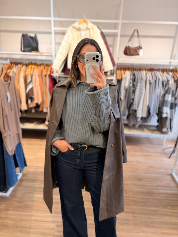Trench ecocuero