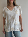 Blusa bordada flores