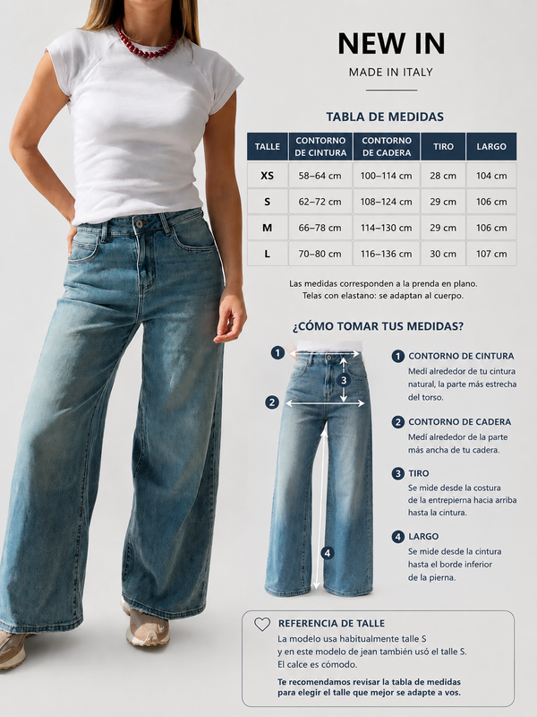 Jeans wide leg vintage