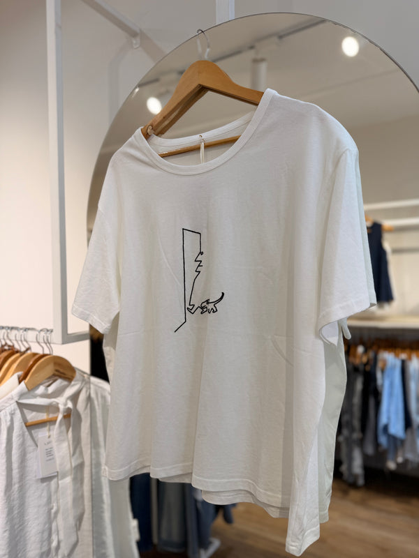 Remerón oversize estampa Paseo