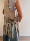 Chaleco Flecos Boho