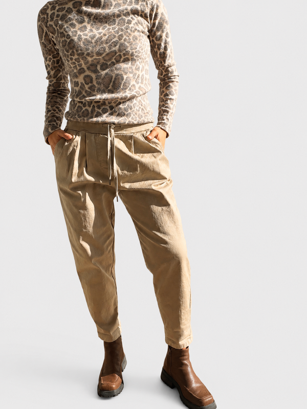 Pantalón babucha pinzas