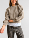 Sweater tejido clásico fit cintura