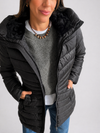 Campera puffer con capucha