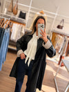 Chaqueta trench ecocuero