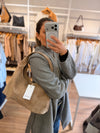 Cartera beige