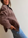 Campera Gabardina contraste