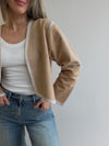 Chaqueta Gamuzada Artesanal
