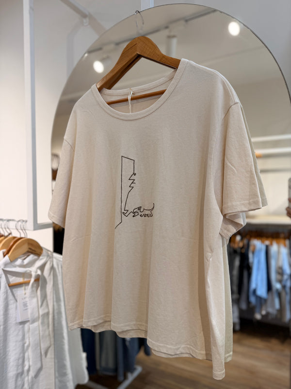 Remerón oversize estampa Paseo