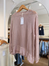 Tejido calado con musculosa