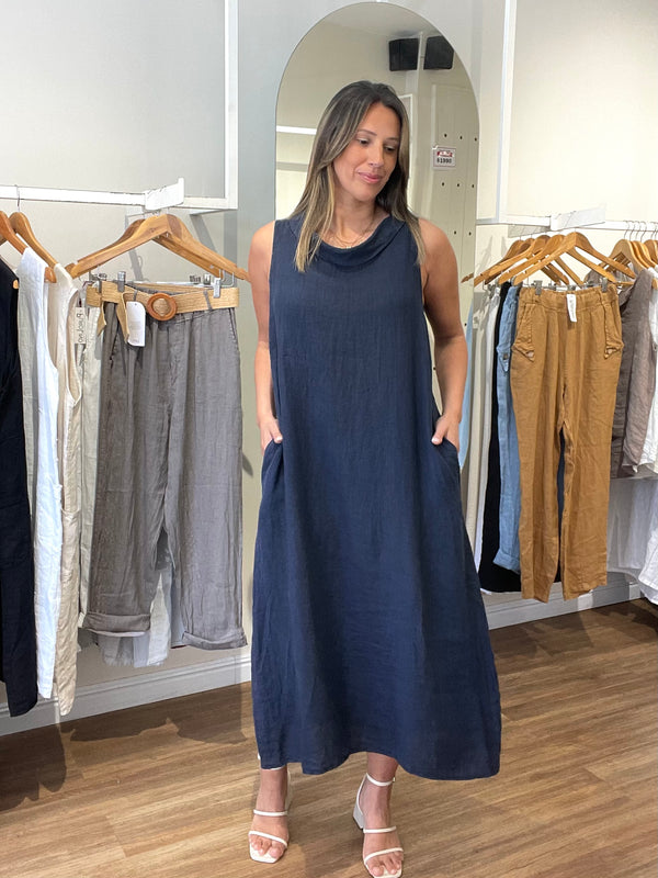 Vestido lino Venecia