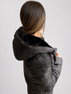 Campera puffer con capucha