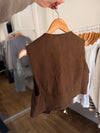 Chaleco Boho apliques