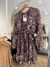 Vestido print corto