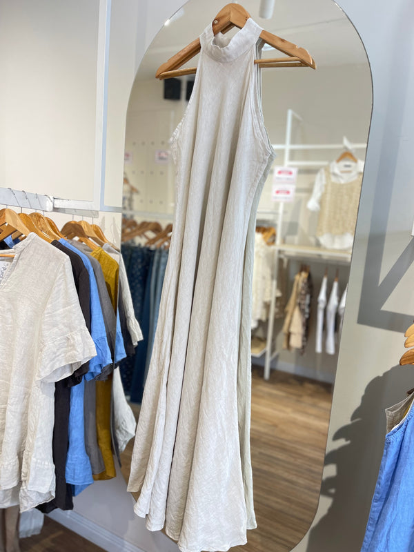 Vestido lino Mónaco