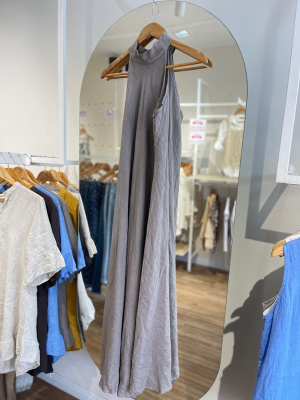 Vestido lino Mónaco