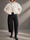 Jeans Barrel negro azulado