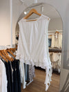 Blusa volado lateral