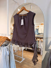 Blusa volado lateral