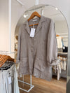 Blazer lino botones