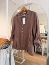 Blazer lino botones